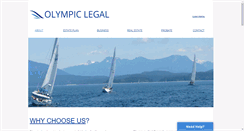 Desktop Screenshot of olympiclegal.com
